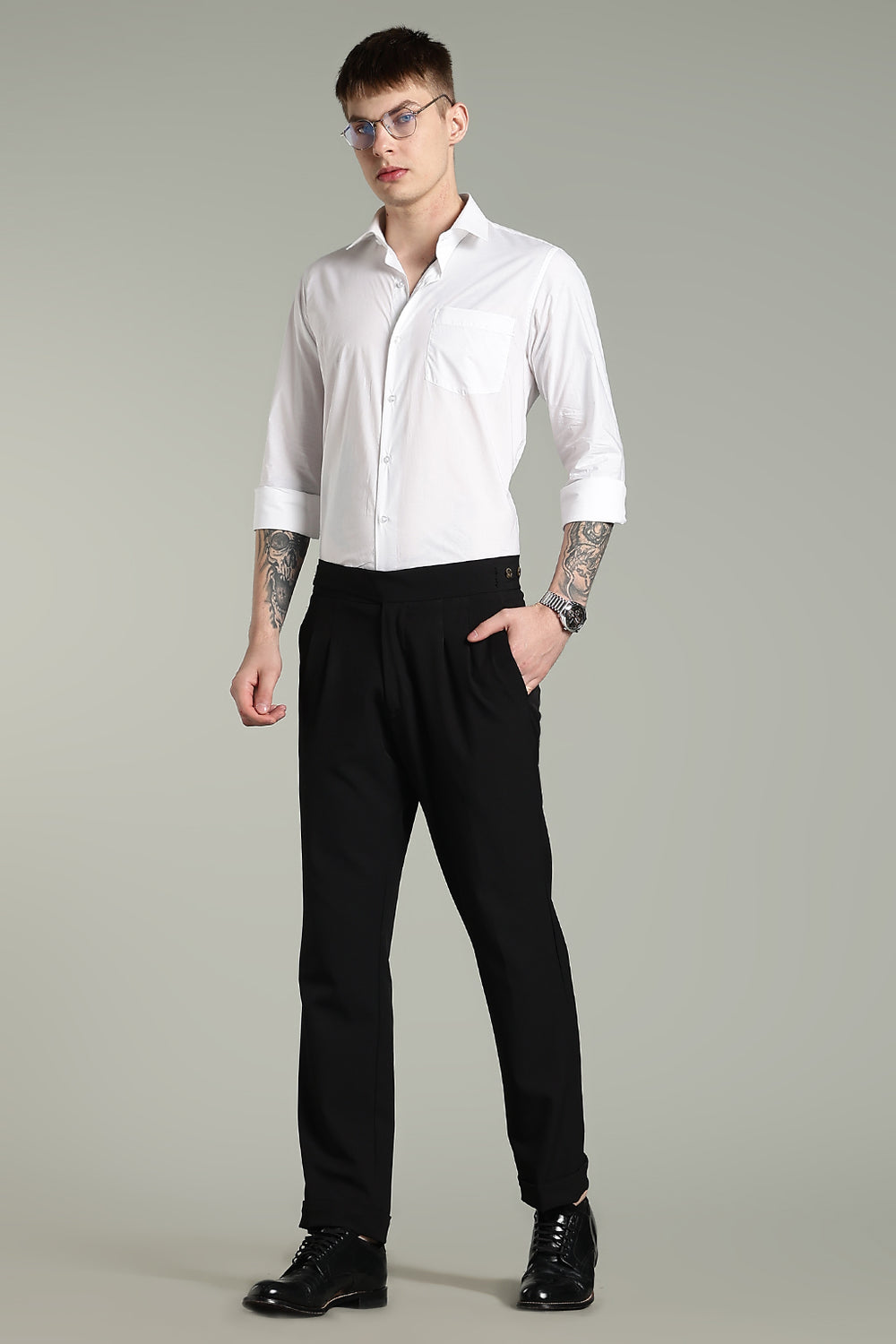 Pilot White 100% Premium Cotton Formal Shirt