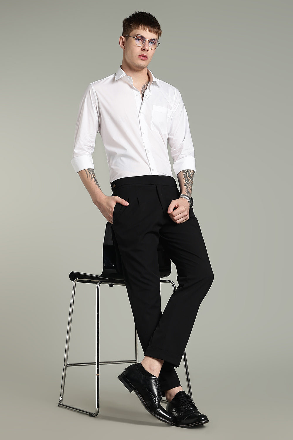 Pilot White 100% Premium Cotton Formal Shirt