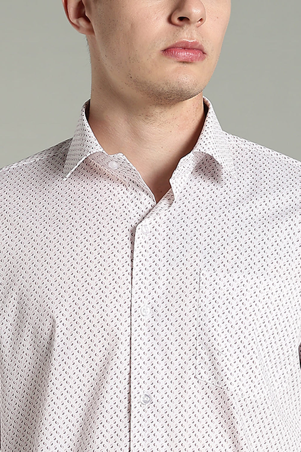 Printed Formal Cotton Shirt