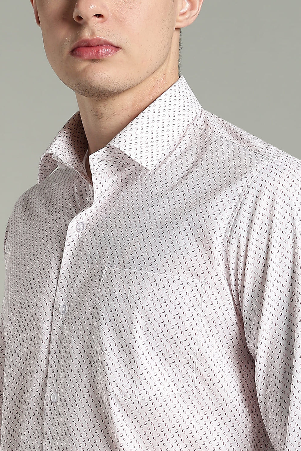 Printed Formal Cotton Shirt