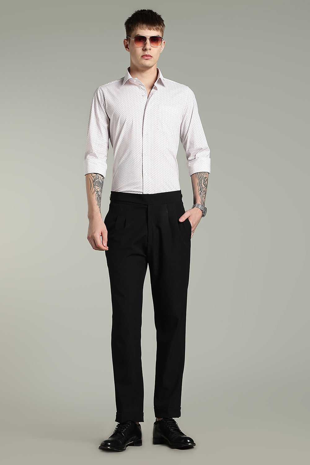 Printed Formal Cotton Shirt