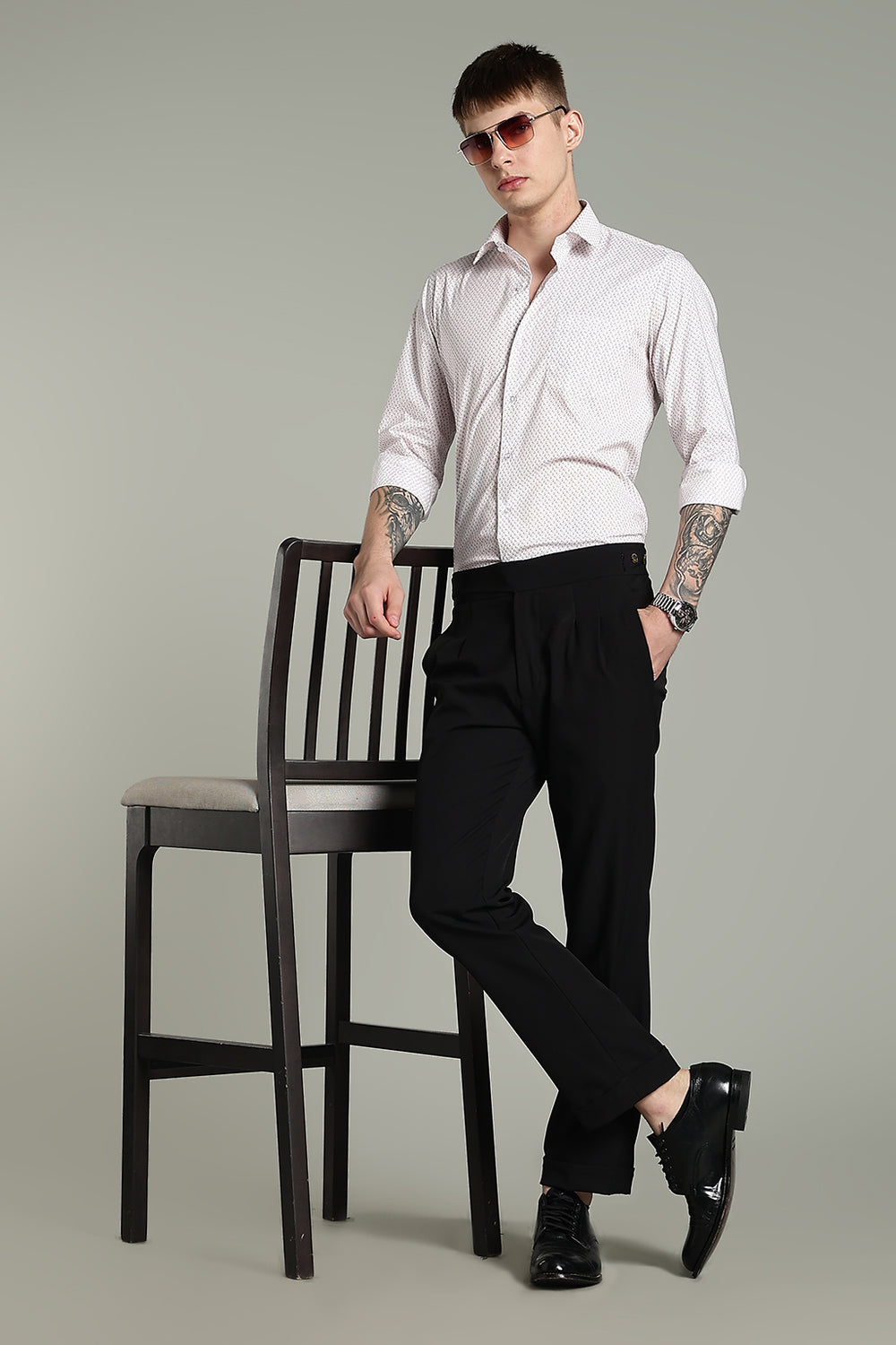 Printed Formal Cotton Shirt