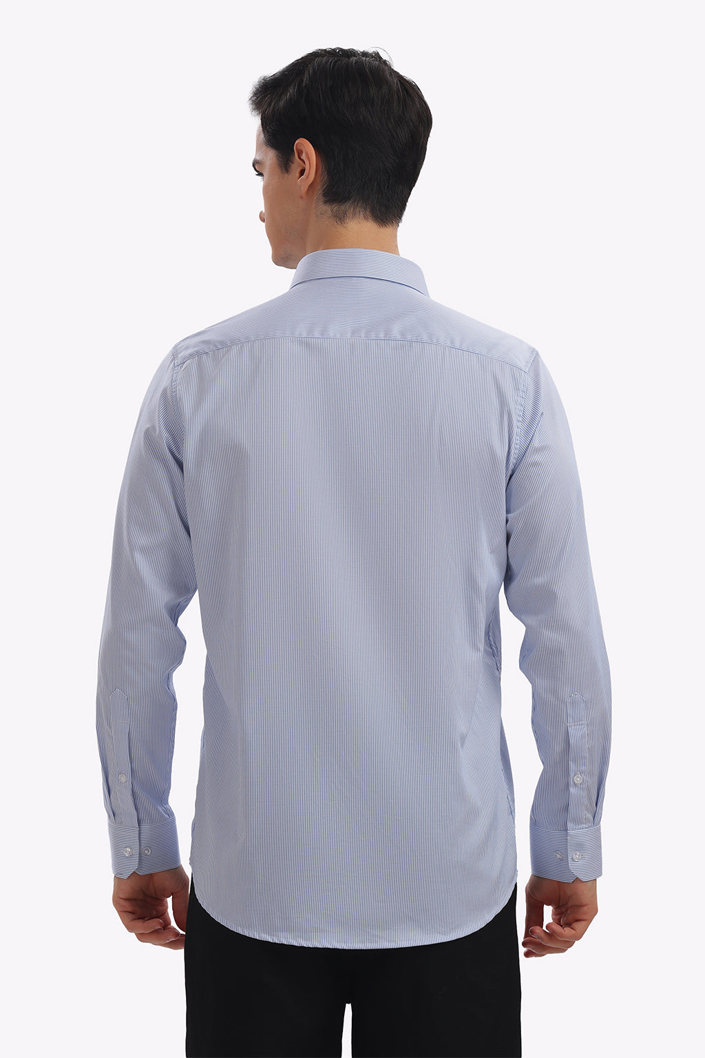 Quick Dry Light Blue Strips Formal Shirt