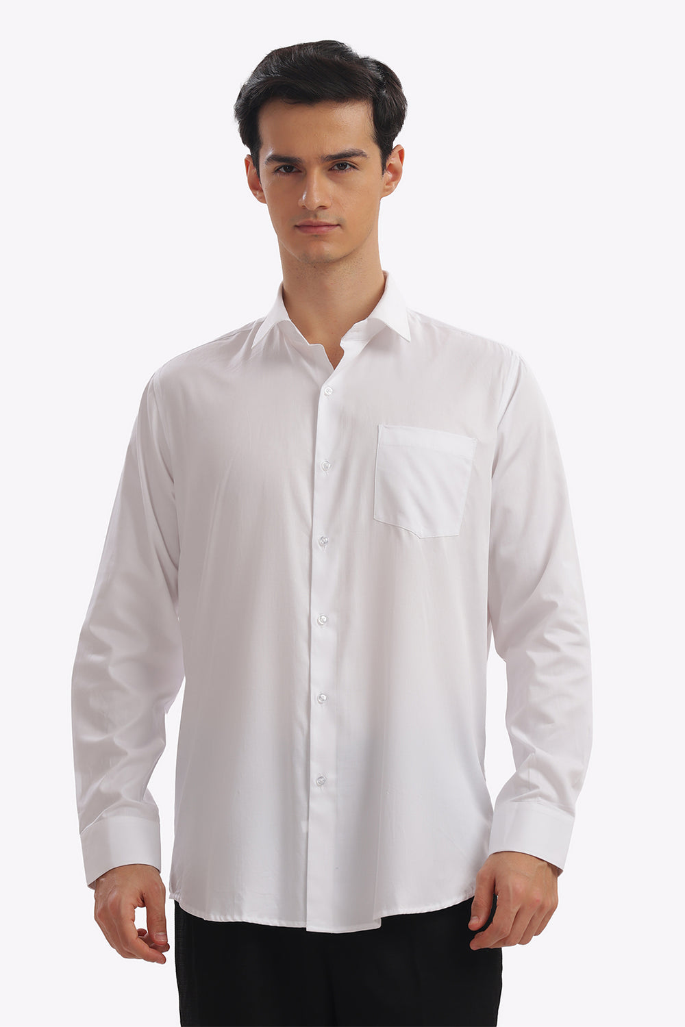 Crisp White Formal Shirt 100% Premium Cotton