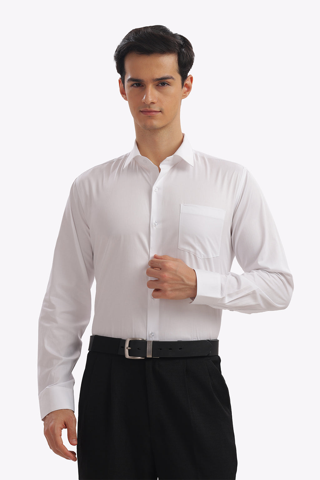 Crisp White Formal Shirt 100% Premium Cotton