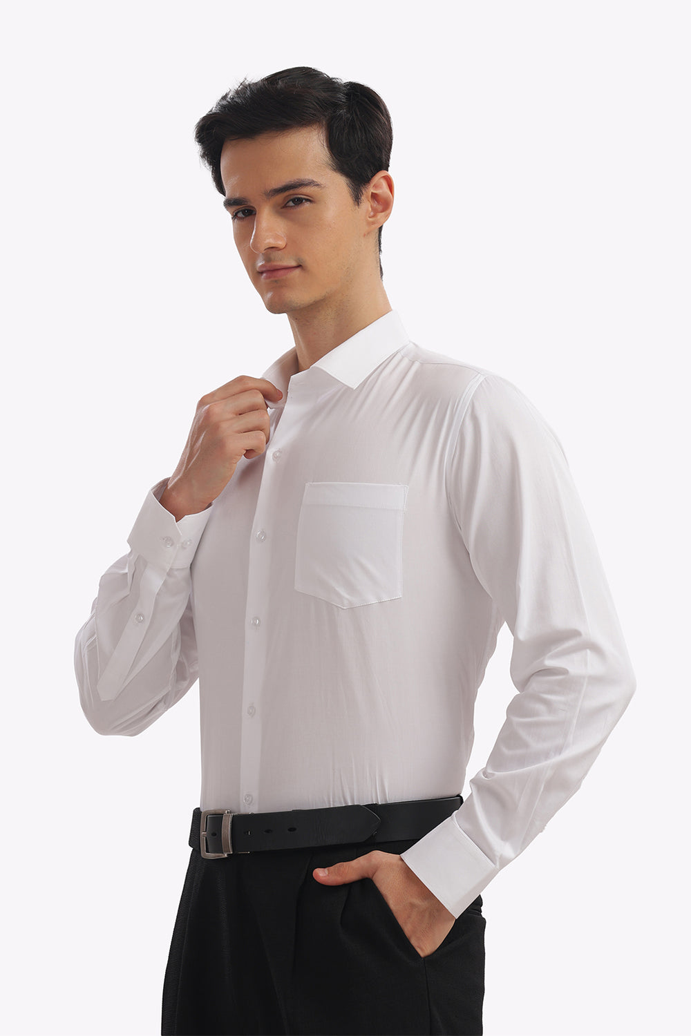 Crisp White Formal Shirt 100% Premium Cotton