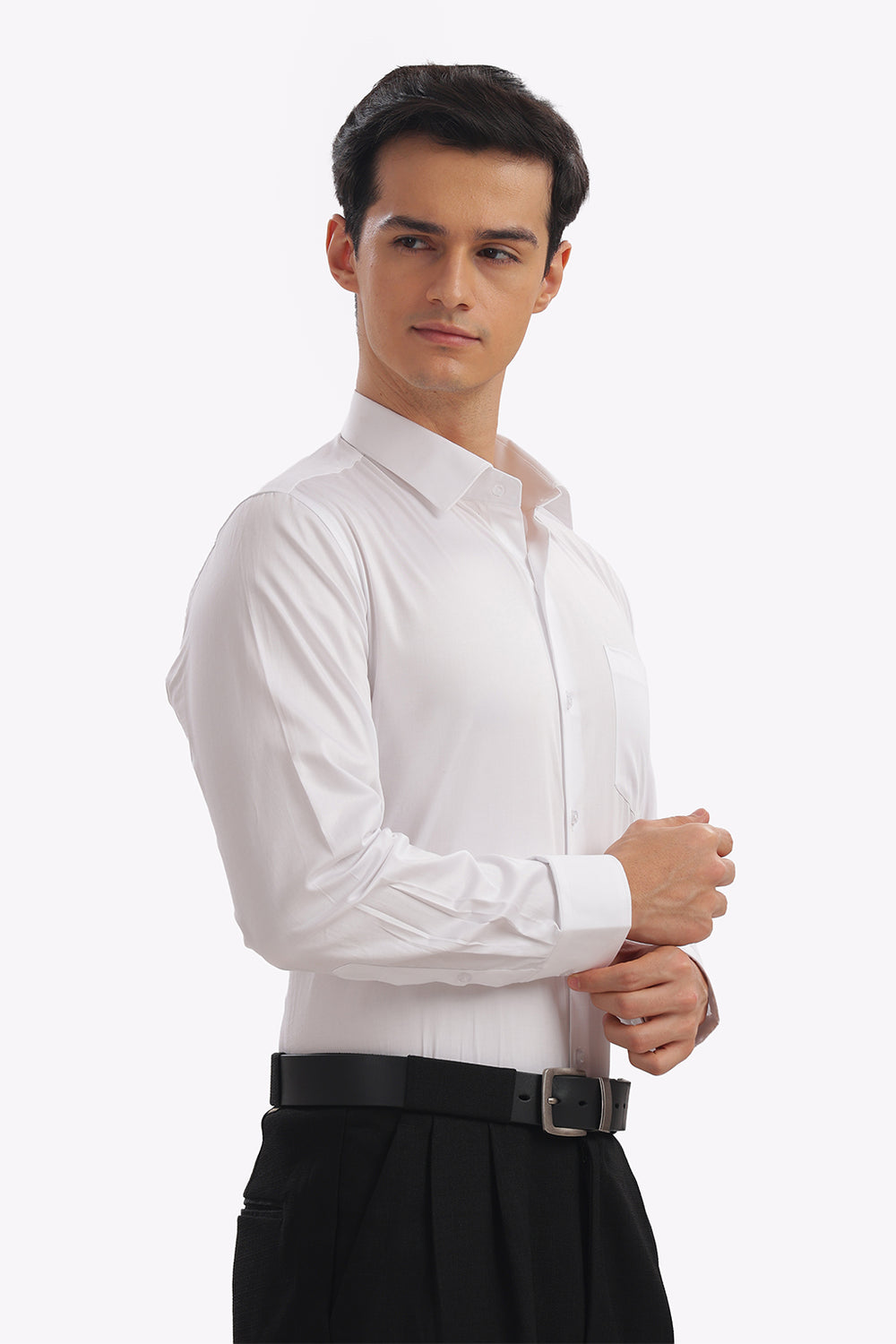 Crisp White Formal Shirt 100% Premium Cotton