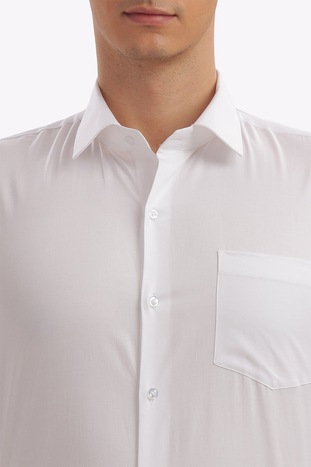Crisp White Formal Shirt 100% Premium Cotton