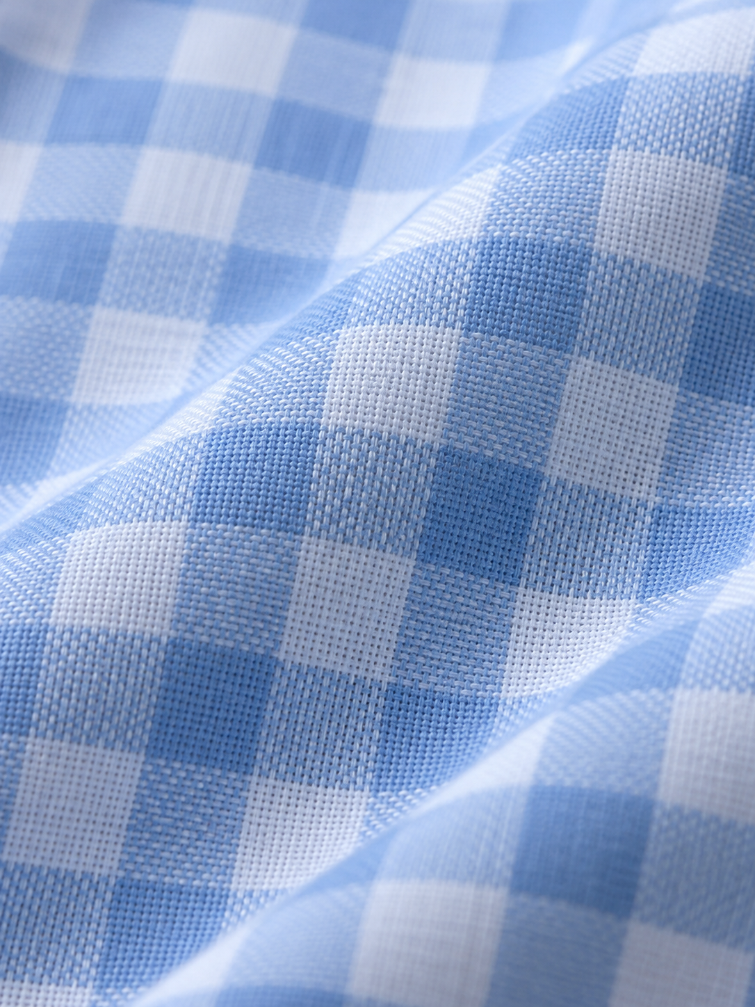 Sky Blue & white Checks Shirt