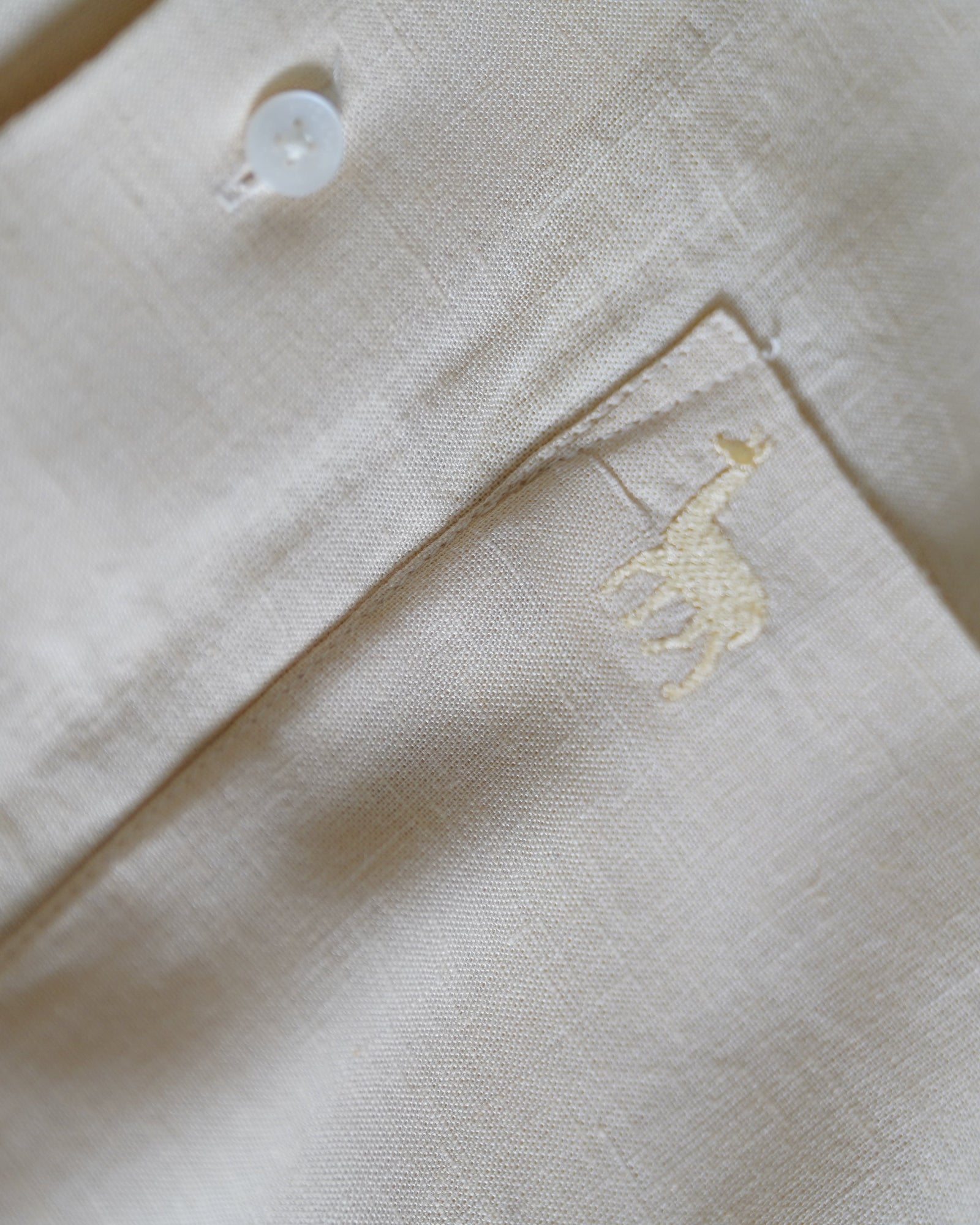 Light yellow beige Linen 60 LEA