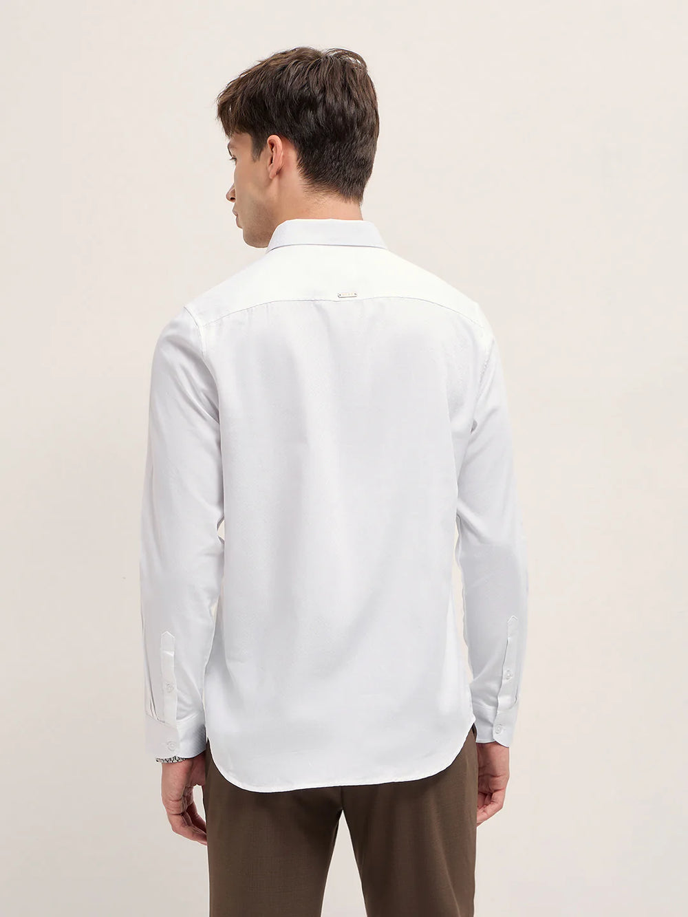 SLIM FIT  PLAIN 70S 2 PLY  PILOT SHIRT