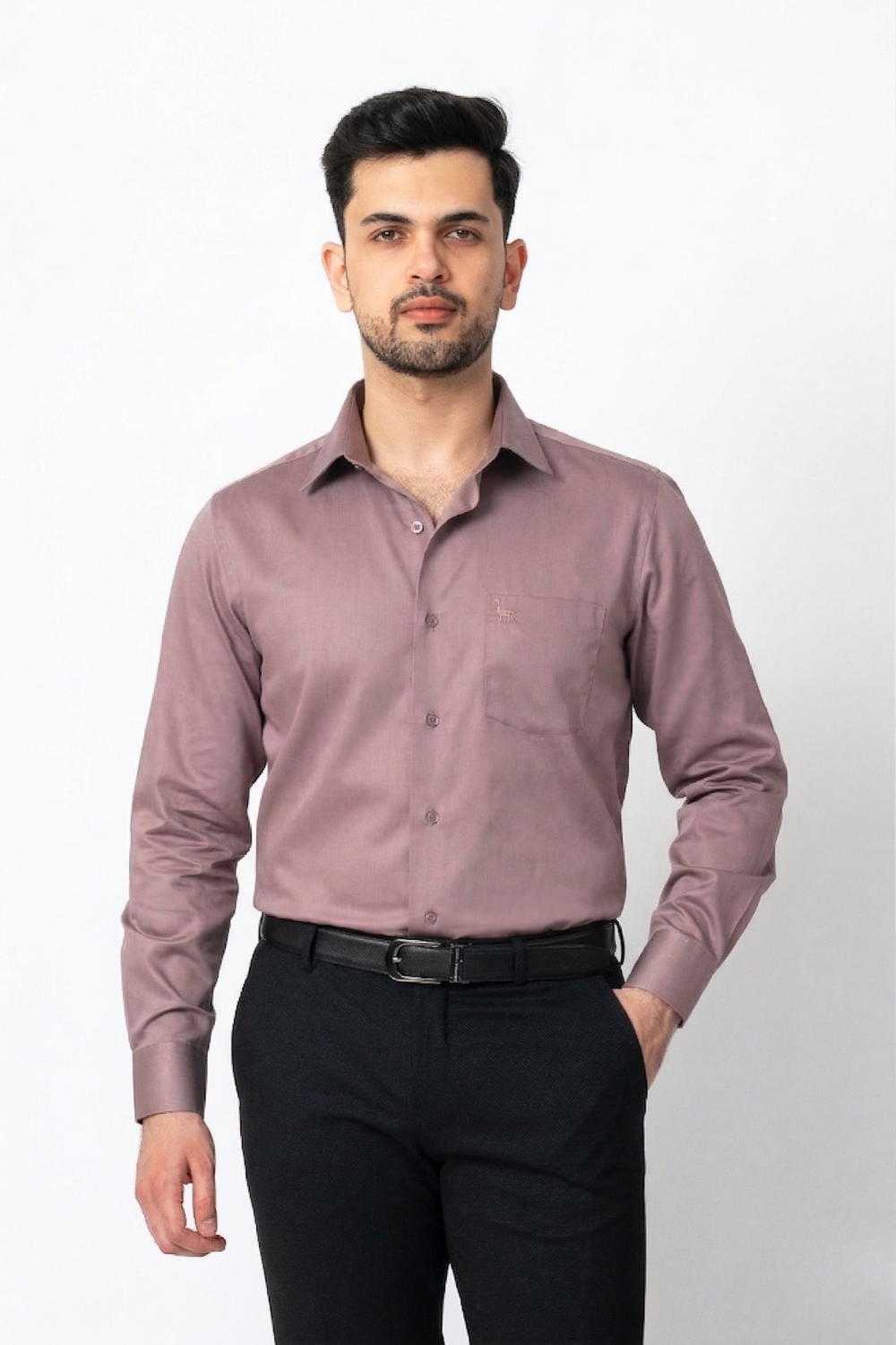 Wrinkle free Onion Pink Formal Shirt